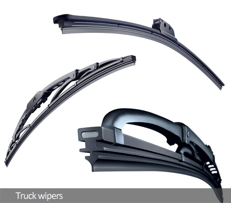 Truck wipers